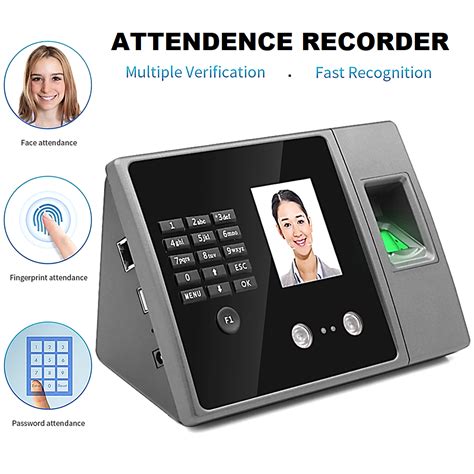 biometric face recognition non-contact rfid time clock attendance tracking|uattend biometric time clock.